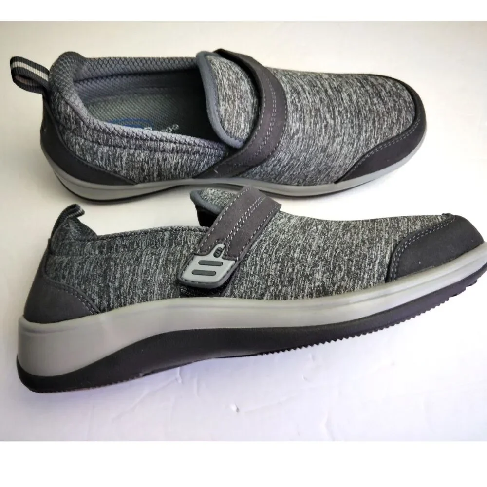 Orthofeet 822 Quincy Stretch Slip On Sneakers Shoes Women’s 6.5 Medium
